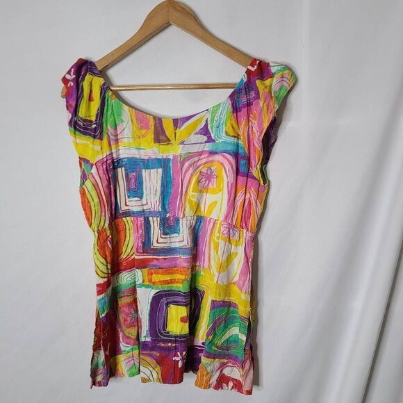 Jams World Eye Candy Sleeveless Top Size M - Picture 3 of 7